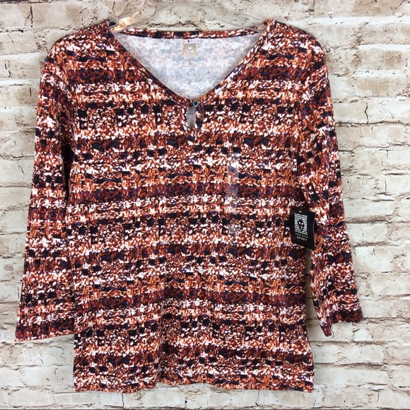 New Anne Klein Sport Shirt Small - Picture 1 of 4